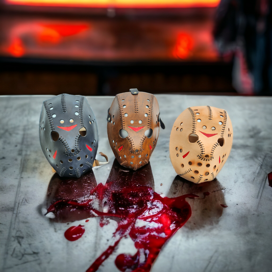 Nightmare's Veil: Leather Jason Voorhees Mask