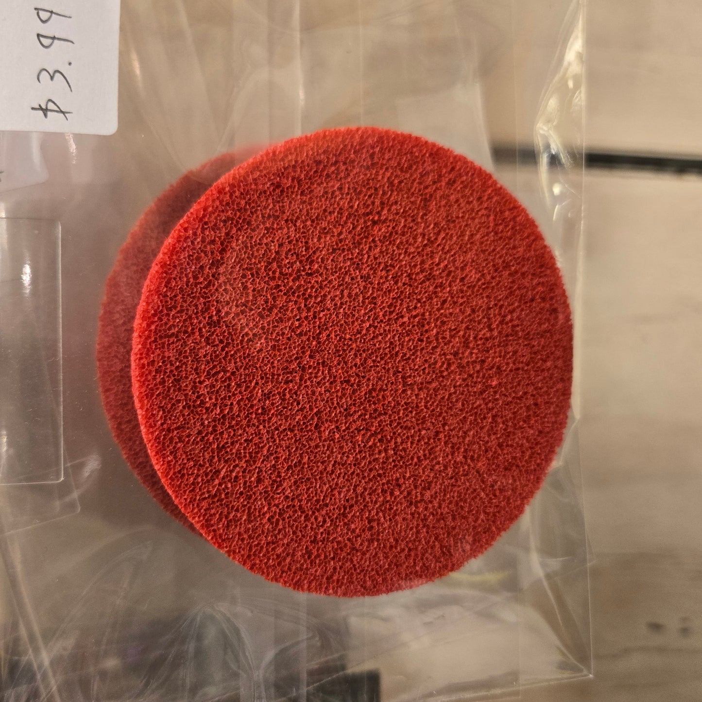 Round Makeup Sponges (Red)