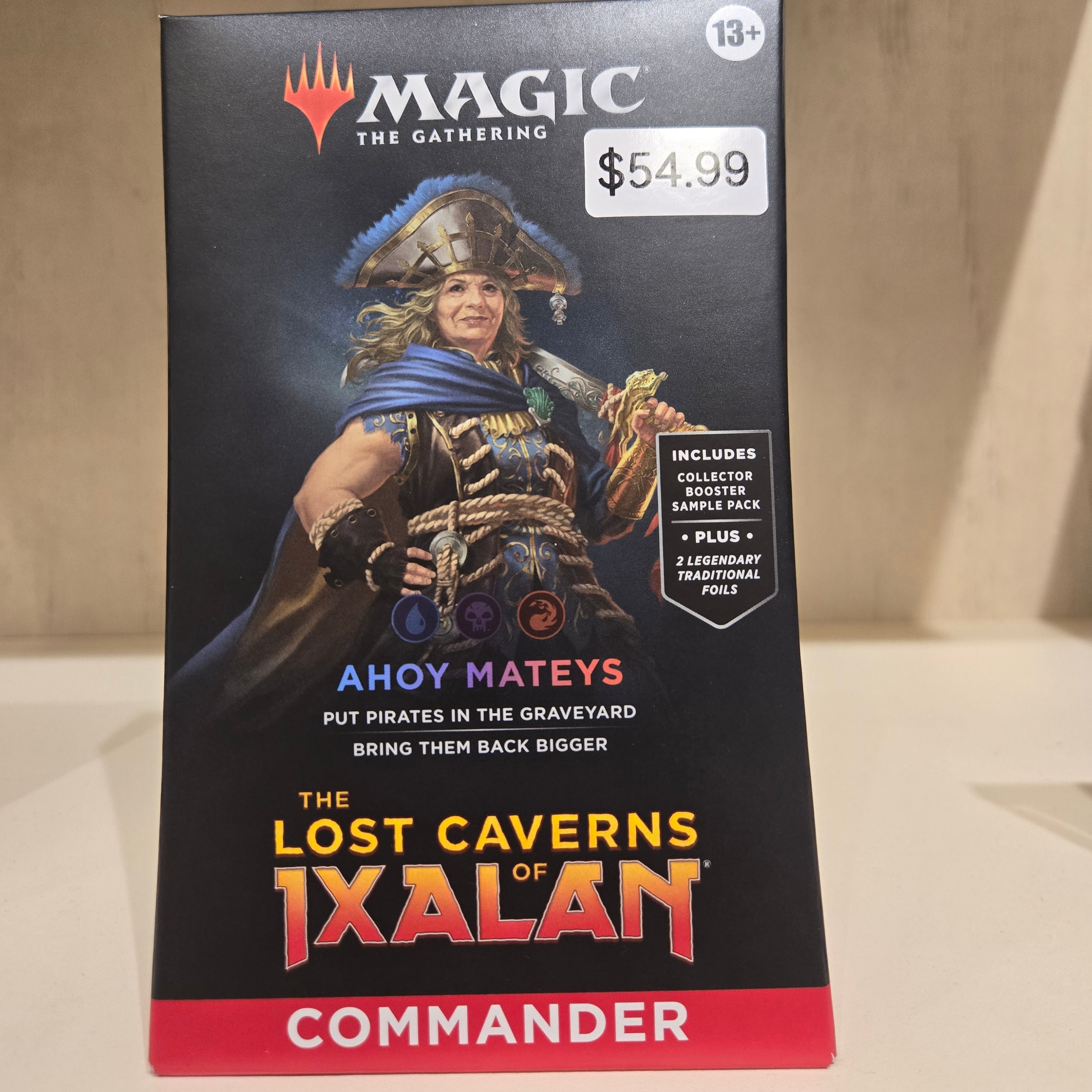 Magic: The Gathering The Lost Caverns of Ixalan Commander Deck - Ahoy Mateys (Engelse versie Magic: The Gathering The Lost Caverns of Ixalan Commander Deck - Ahoy Mateys (Engelse versie