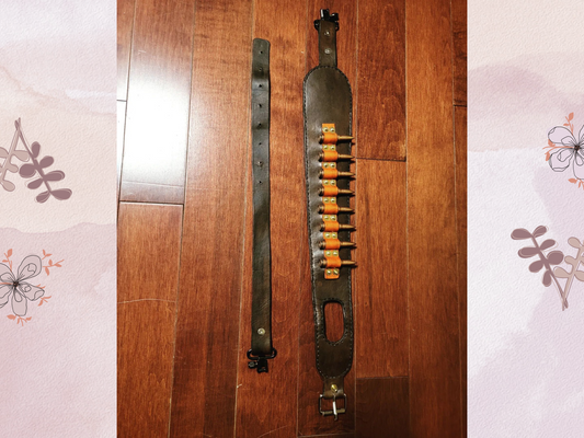 Versatile Comfort: Adjustable Leather Rifle Sling for a Perfect Fit