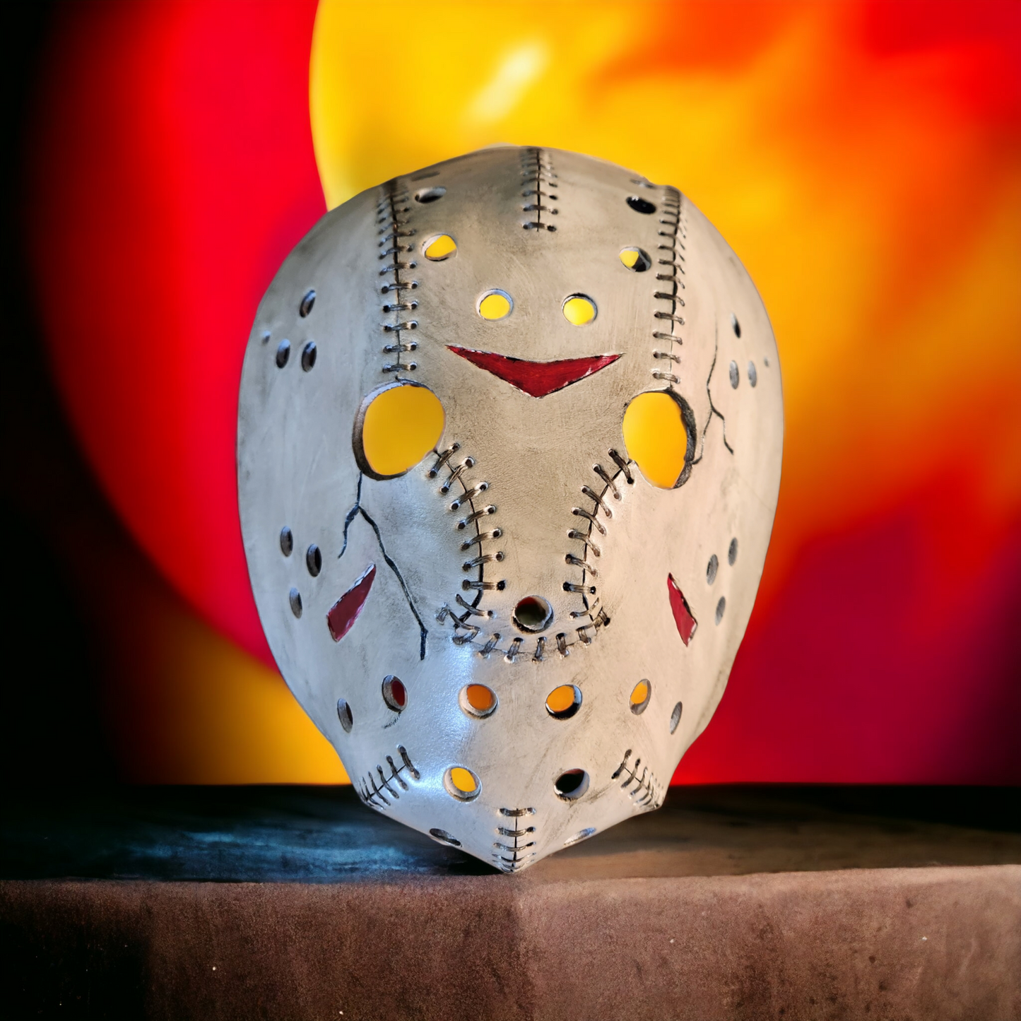 Nightmare's Veil: Leather Jason Voorhees Mask
