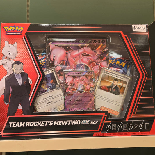 Team Rocket's Mewtwo Ex Box