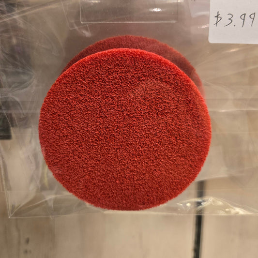 Round Makeup Sponges (Red)