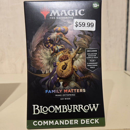 Family Matters Bloomburrow Commander Deck