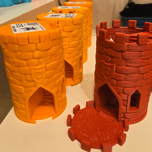 Small Dice Tower