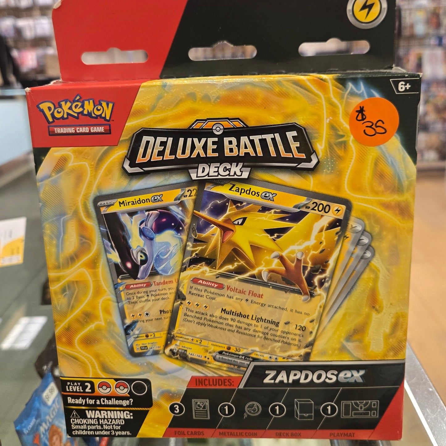 Zapdos Deluxe Battle Deck