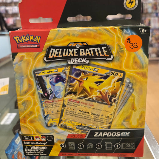 Zapdos Deluxe Battle Deck