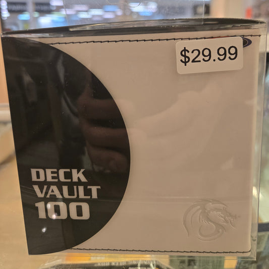 White BCW Deck Vault 100