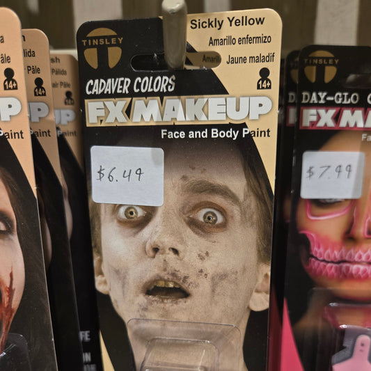 Sickly Yellow Fx Makeup