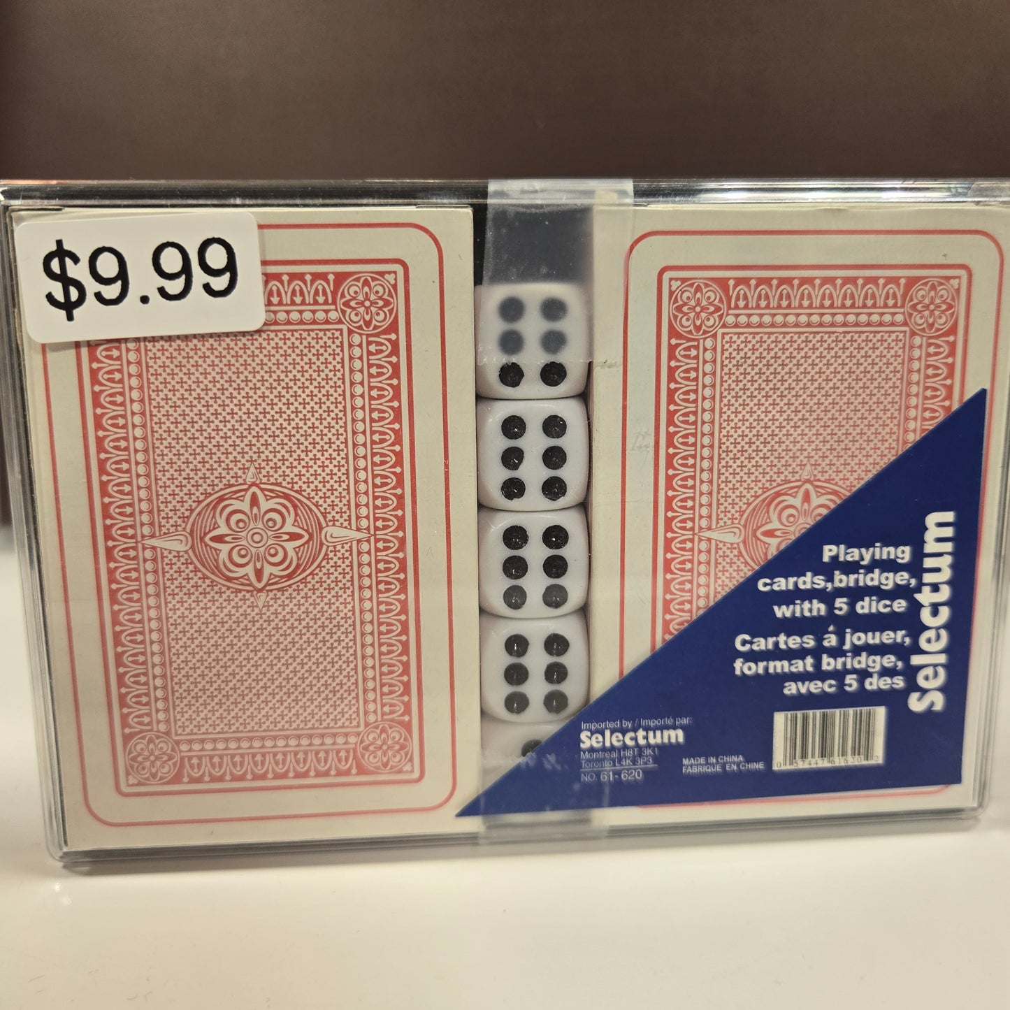 Deck Of Cards Plus Dice