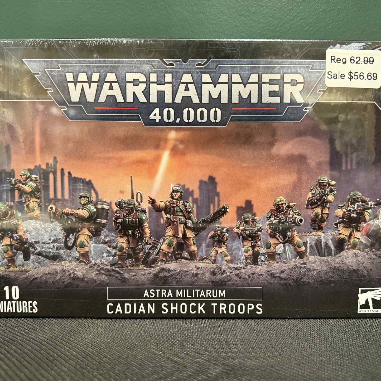 Astra Militarum Cadian Shock Troops