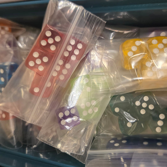 Six Sided Dice 5 Pack