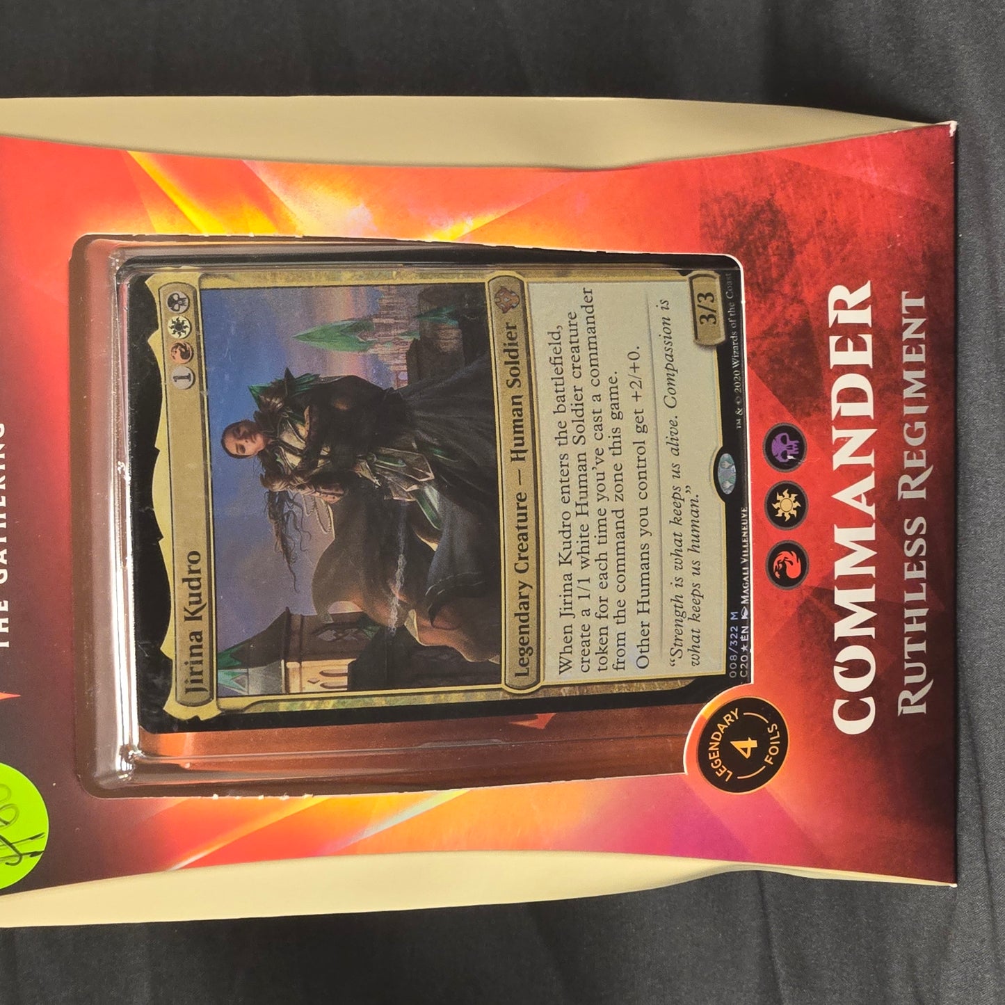 Ruthless Regiment Commander Deck